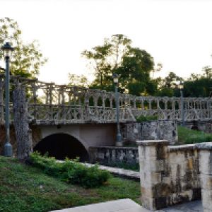 Stone footbridge (c. 1900 and later)