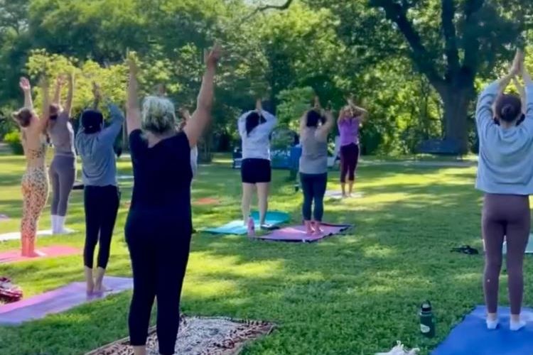 Pilates in the Park