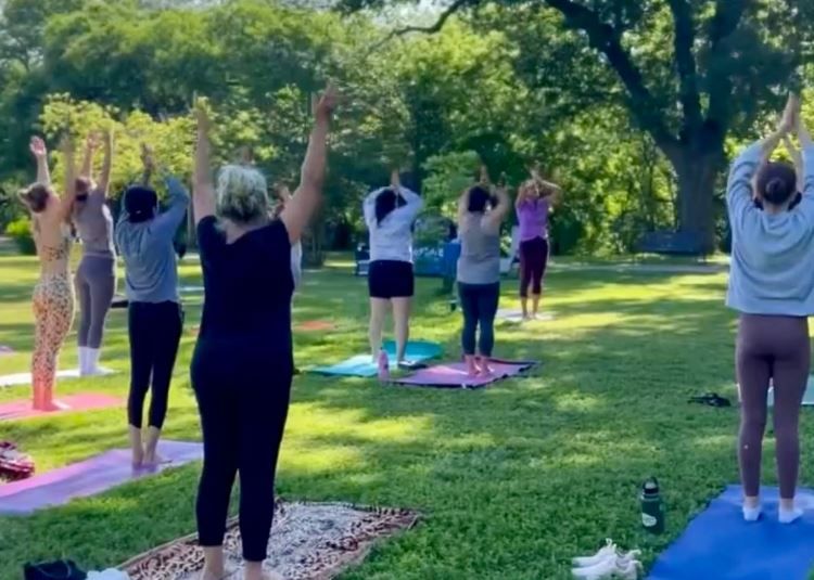 Pilates in the Park